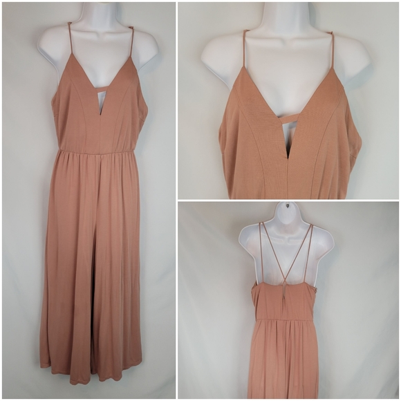 Sienna Sky Pants - Sienna Sky Romper in Blush